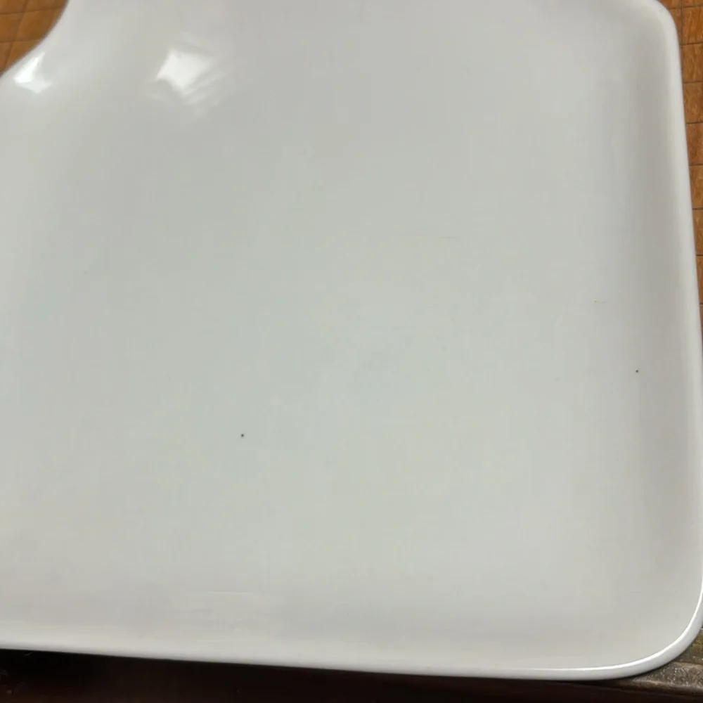 Pier 1 White Porcelain Serving Tray 14.75”Lx7.5”Wx7/8”H EUC Meat Cheese - Picture 6 of 12